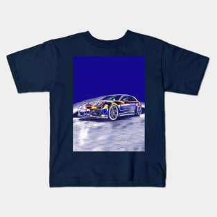 High Performance German Sports Car Kids T-Shirt